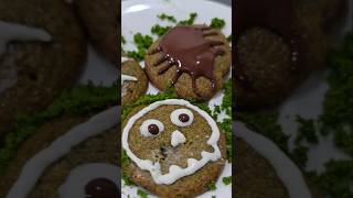 happy halloween cookies wolffia food fypシ゚viral trending asmr baking fun funny yummy [upl. by Eberhart]