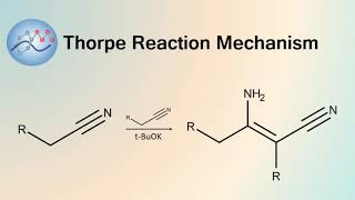 Thorpe Reaction Mechanism  Organic Chemistry [upl. by Aivizt]