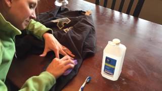 How To Remove a Paint Stain From Clothes  Easy DIY [upl. by Morrell426]