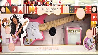 FAO SCHWARZ STAGE STARS ELECTRIC GUITAR AND AMP Shop with us at Target [upl. by Ayomat1]