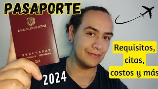 ¿Como SACAR el PASAPORTE Colombiano FÁCIL en el 2024 [upl. by Pontias417]