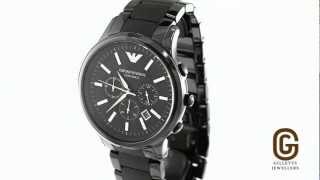 Armani Ceramic Chronograph Mens watch  AR1451 [upl. by Sisenej]