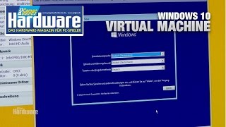 Windows 10 VM  Virtuelle Maschine einrichten und nutzen [upl. by Joline]