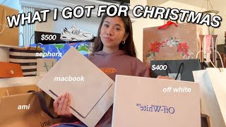 WHAT I GOT FOR CHRISTMAS 2023  21ST BIRTHDAY HAUL [upl. by Yeroc]