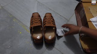 Sandals unboxing for men  Centrino Men 6114 611422  Dibba Unboxing [upl. by Haiasi]