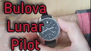 Bulova Lunar Pilot watch review thoughts on this unfairly maligned amp underrated bargain moon watch [upl. by Etnovaj]