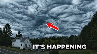 Earths Rarest Cloud Type Finally Caught on Camera Asperitas Clouds [upl. by Enyahs]