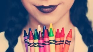 DIY Lipstick out of CRAYONS SofiaStyled [upl. by Rett]