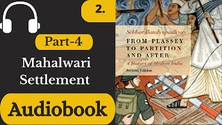 British Empire in India  Chap2  Mahalwari Settlement [upl. by Eicirtap]