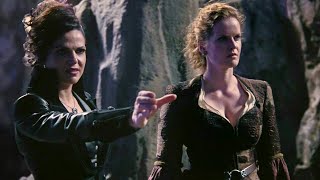 Once Upon A Time 7x10 Regina And Zelena In Witch Fight  Henry Is Poisoned Buy Drizella And Gothel [upl. by Rabassa458]