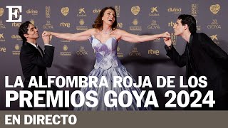 Así ha sido la alfombra roja de los Premios Goya 2024  EL PAÍS [upl. by Kassab]