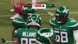 Madden 24 PS4 Gameplay  49ers vs Jets [upl. by Akirehc]