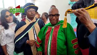 FEMI ADEBAYO AND SHOLA KOSOKO LEAD FAMILIES TO DOCTORATE AWARD JIDE KOSOKO ampADEBAYO SALAMI OGA BELLO [upl. by Arrac]