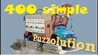 Puzzling Places Meta Quest 2 Playthrough Blue amp White Truck 400 simple Puzzle ChallengeSpedUpASMR [upl. by Boone]