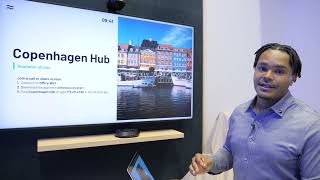 Hub and Rooms Demo  Airtame at ISE 2022 [upl. by Sousa321]