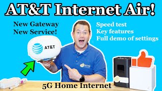 ✅ Just Released ATampT Internet Air 5G Home Internet Service  Speed Test Setup ALL Settings Shown [upl. by Og]