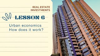 quotUrban economicsquot monocentric model and real estate Lesson 6 [upl. by Edla]