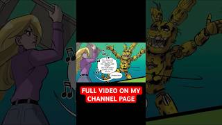 COMIC DUB Springtrap SINGS Clip from “FNAF The Fourth Closet” [upl. by Eenaj424]