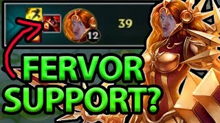 FERVOR LEONA SUPPORT IS ACTUALLY INSANE WTF IS THAT DAMAGE IGNAR IS A GENIUS  Patch 720 [upl. by Aelyk766]