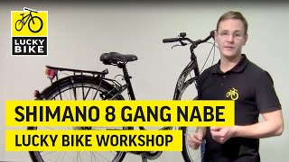 Shimano 8 Gang Nabenschaltung einstellen [upl. by Pablo]