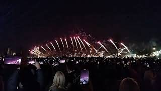 Belgrade New Year 2024 Waterfront  Serbia  Spectacular Fireworks [upl. by Guy81]