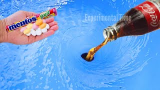 Whirlpool vs CocaCola vs Mentos on the water bucket whirlpool [upl. by Fianna516]