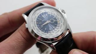 Patek Philippe Complications World Time 5130P001 Watch Review [upl. by Teddie]