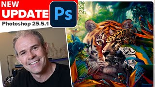 New features in Photoshop 2551 update [upl. by Ahtoelc]