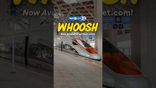 TIKET WHOOSH BISA DIBELI DI tiketcom 🚅🤩 [upl. by Irrahs]