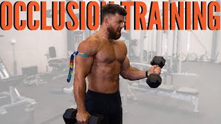 OCCLUSION TRAINING blood flow restriction [upl. by Murtha64]