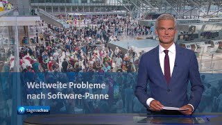 tagesschau 2000 Uhr 19072024 [upl. by Alaekim]