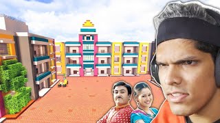 Taarak Mehta ka Ooltah Chashmah Set in Minecraft  Gokuldham Society in Minecraft  Mythpat  MCPE [upl. by Lazare]