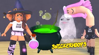 Snicker Hoops MAKES MAGIC POTIONS in WACKY WIZARDS with the SPARKLIES  Roblox Games to Play [upl. by Corrine]