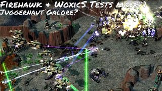 WoxicS And Firehawk Tests mods 1  Tiberium Chaos [upl. by Leahicm]