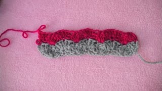 Πλεξη Κοχυλι  Shell Stitch Crochet Tutorial [upl. by Chere196]