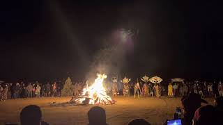 Apache Crown Dancers Fort McDowell Hinton Group 112021 [upl. by Groeg]