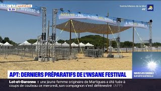 Apt  derniers préparatifs de lInsane Festival [upl. by Notlad353]