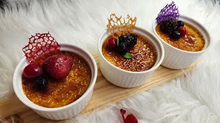 Creme Brulee Recipe  كرام برولي [upl. by Bronny]