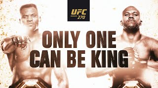 UFC 270 Ngannou VS Gane  ONLY ONE CAN BE KING I OFFICIAL TRAILER [upl. by Heim]