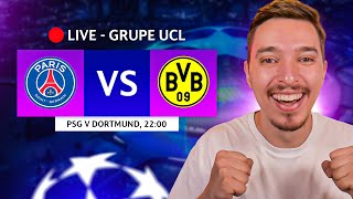 REACTIONAM LIVE LA PSG 20 BORUSSIA DORTMUND INCEP GRUPELE CHAMPIONS LEAGUE 2023 IN FORTA [upl. by Nussbaum]