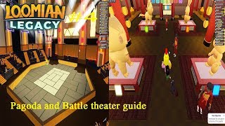 Loomian Legacy 4  Pagoda Puzzle and Battle Theater 2 Guide October 12th Update Part 2 [upl. by Pennie]