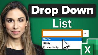 Create SMART Drop Down Lists in Excel with Data Validation [upl. by Gottlieb]