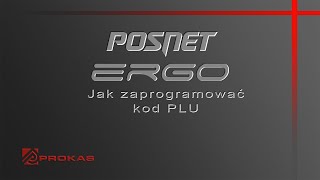 Kasa fiskalna Posnet Ergo online  jak zaprogramować kod PLU [upl. by An]