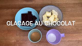 RECETTE FACILE ET RAPIDE DU GLAÇAGE AU CHOCOLAT SANS CRÈME [upl. by Atineg832]