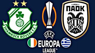 Shamrock Rovers 02 PAOK  EUROPA LEAGUE 20242025 [upl. by Hellah]