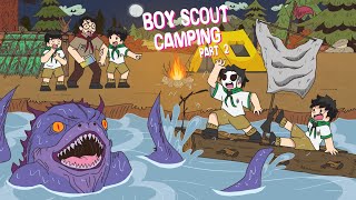 Boy Scout Camping sa PINAS  Pinoy Animation [upl. by Ahsilrac647]