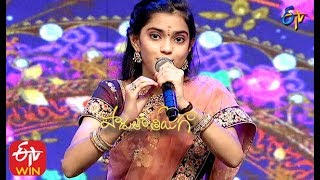 Tham Thananam Song  Shruthi Performance  Padutha Theeyaga  1st December 2019  ETV Telugu [upl. by Chiquita]