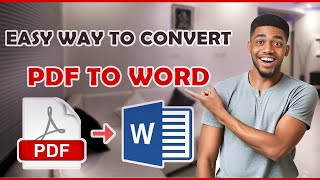 Discover the Fastest Way to Convert PDF to Word [upl. by Nitnert]