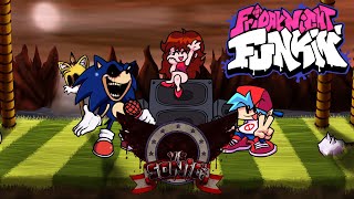 FNF vs Sonic EXE Commination demo playthrough [upl. by Chandal]