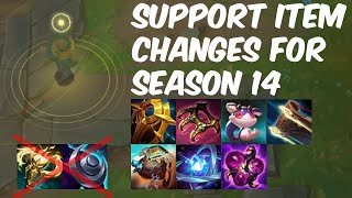 Support Itemization Changes for Season 14 [upl. by Ater]